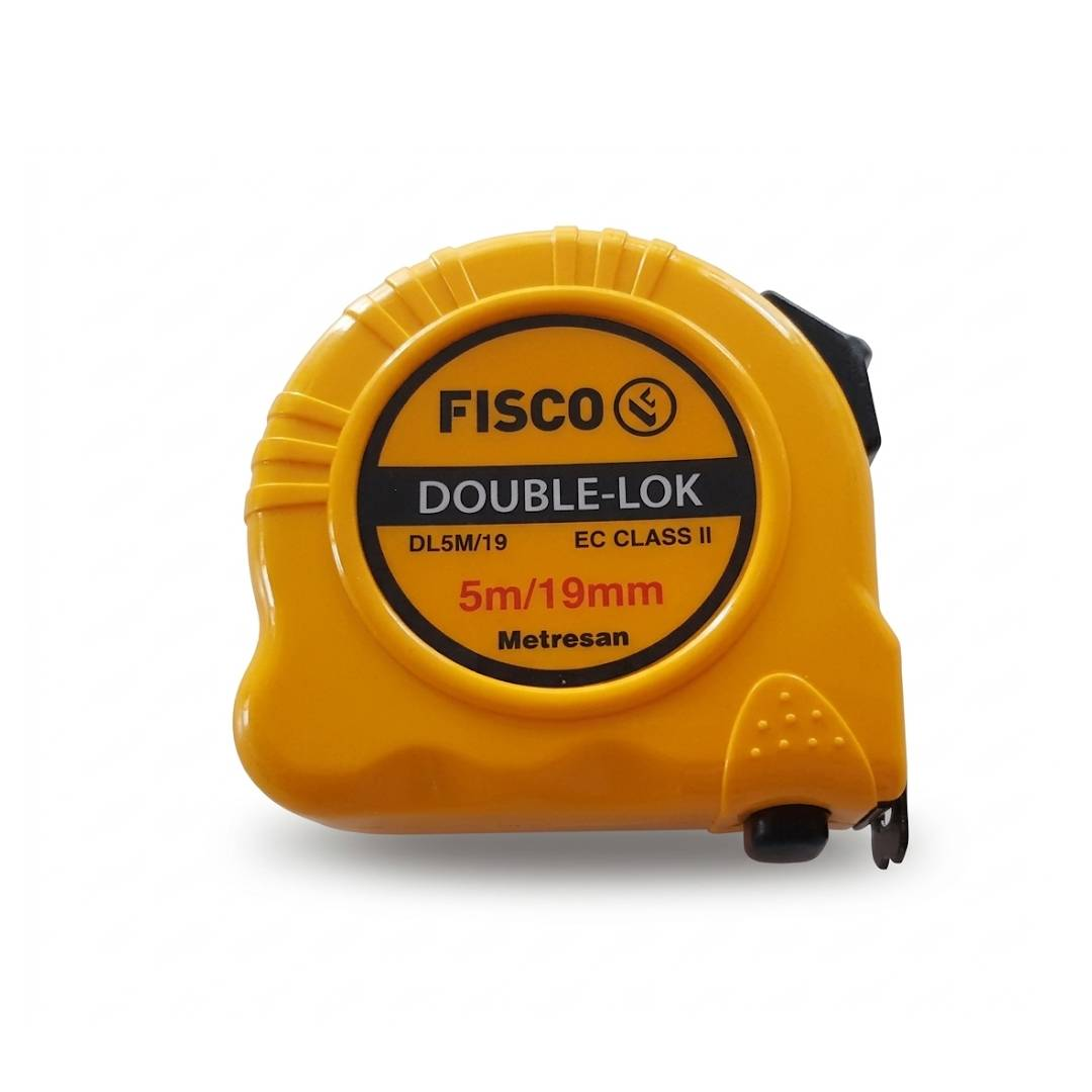 FISCO ÇELİK METRE DOUBLE-LOCK 5 M/19 mm DL